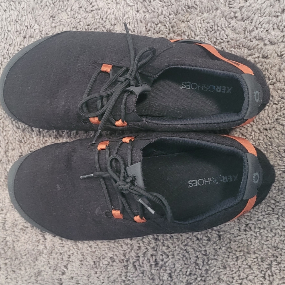 Men's black xero shoes size 11.5